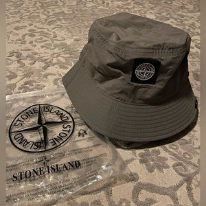 Stone Island Bucket Hat Gray